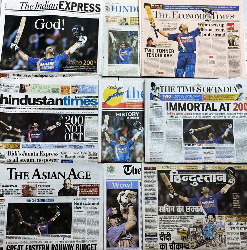 The Newspaper headlines say it all
